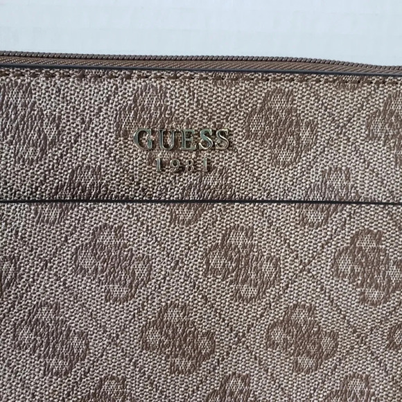 Guess Slater  Brown Mini Womans Crossbody Bag. - Picture 8 of 10